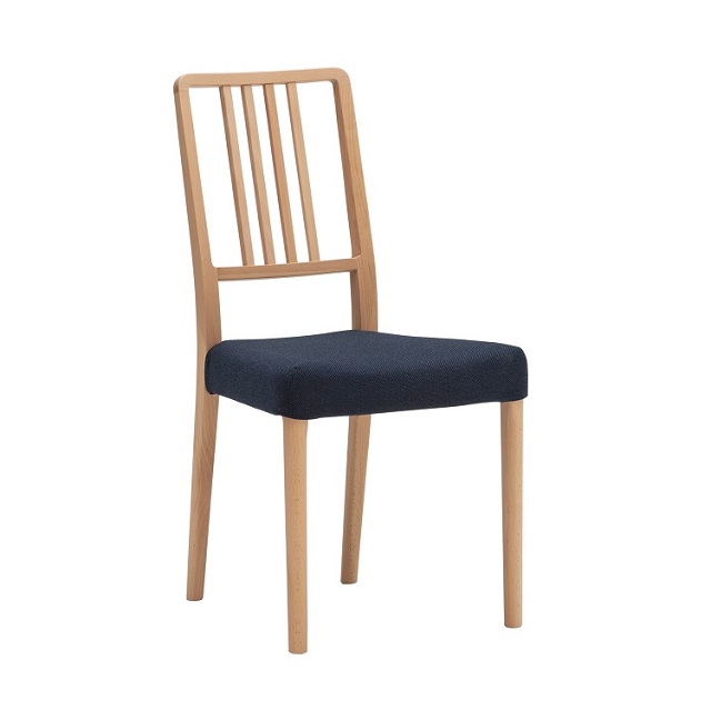 オンライン限定仕様】アームレスチェア CD1605 ナイトブルー ピュア