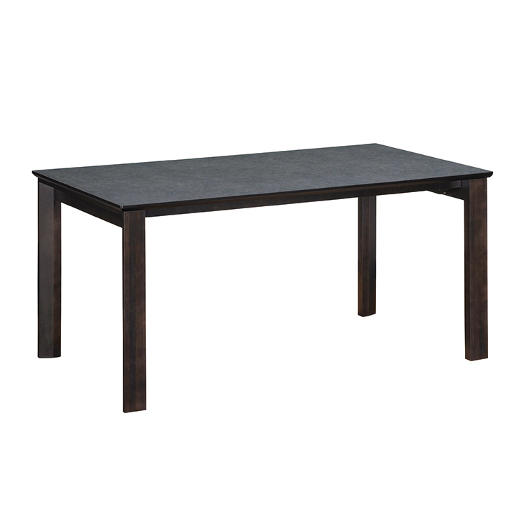 ダイニングテーブル 幅150cm DA5084 アーバンブラック スレートグレー