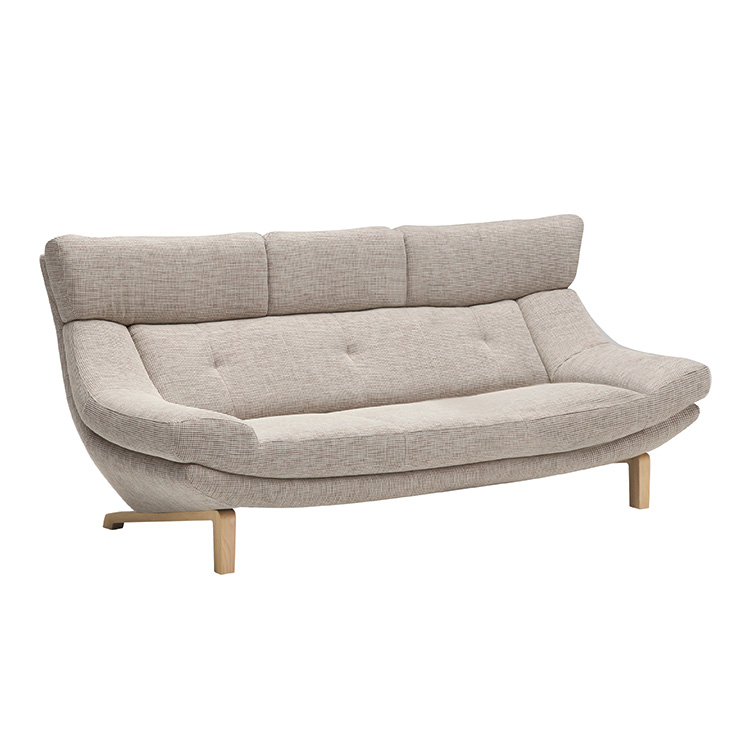 3人掛ソファ UU4603 ミックスグレー ピュアオーク 通販 | 【公式