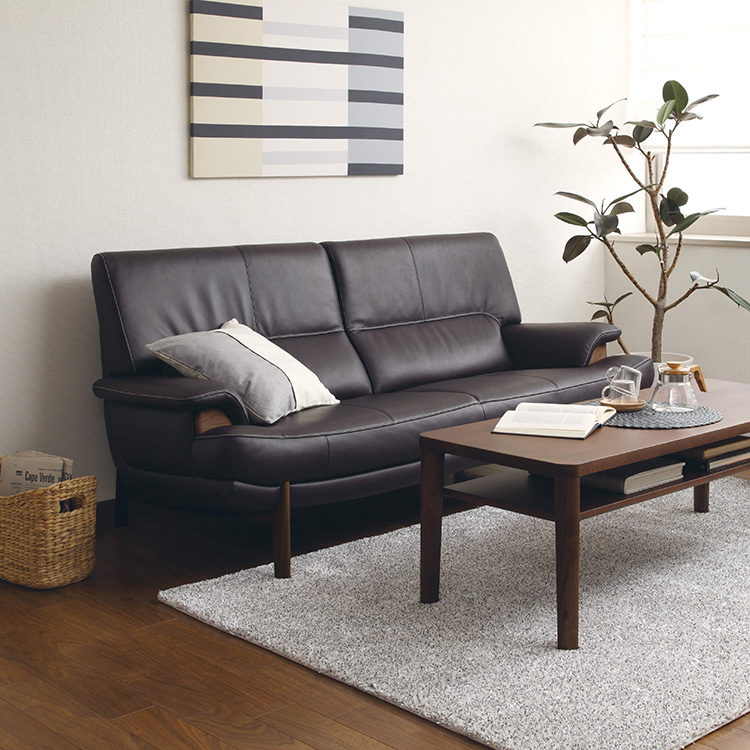 2人掛ソファ UU2512 ブラックベリー モカブラウン 通販 | 【公式