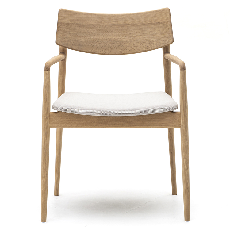 KARIMOKU CASE】A-DC02 Dining Chair Steelcut Trio3-205/Pure Oak