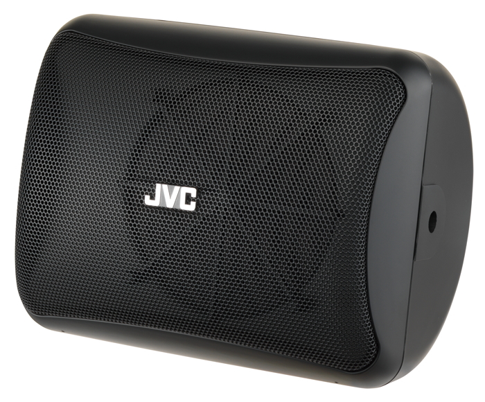 PS-S112B】JVC 全天候型スピーカー ブラック (ハイインピーダンス