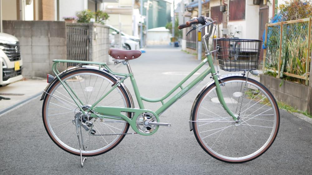 一般自転車】 フリーセント 26インチ (オートライト・外装6段式変速