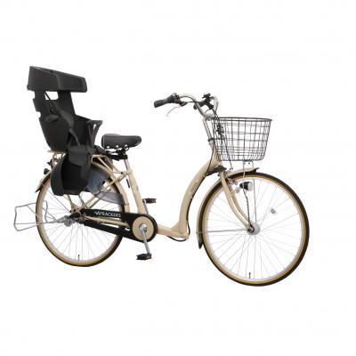 丸石サイクル】 ふらっか～ずキュート[FRQ] 子供乗せ取り付け可能