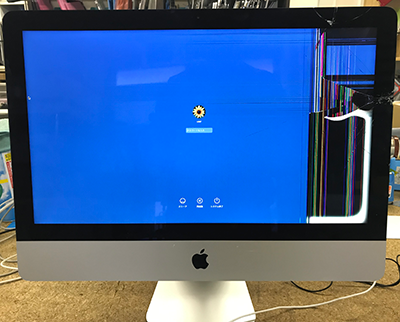 iMac late 2015 21.5の液晶画面割れ パソコン修理 | 液晶修理センター