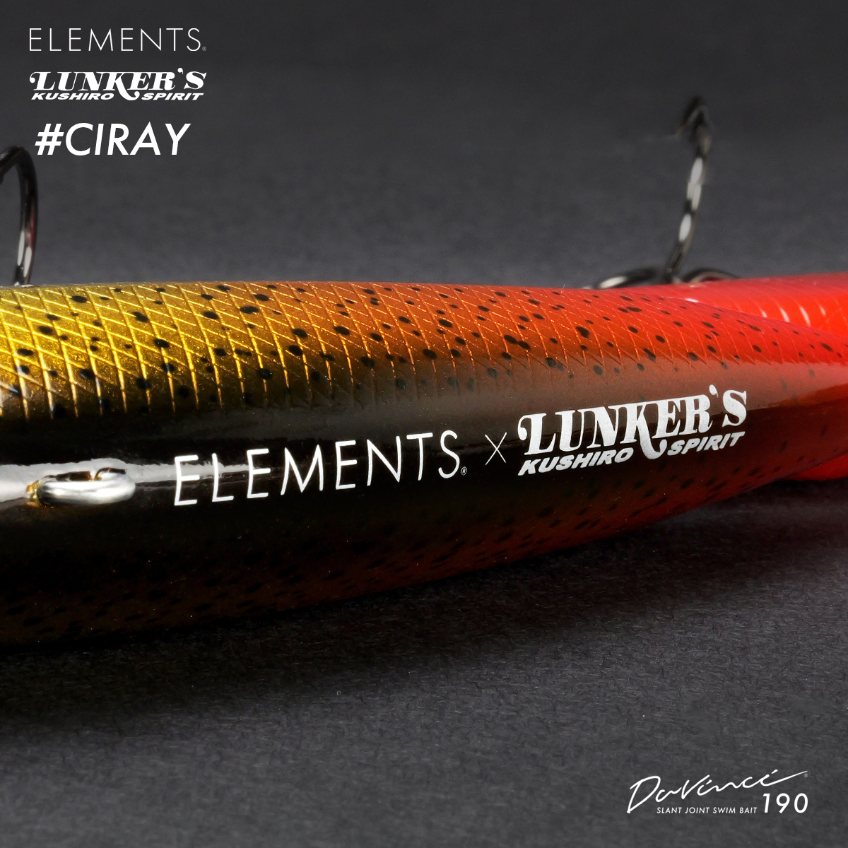 ダヴィンチ190 #CIRAY 受注生産モデルのご案内 – ELEMENTS®