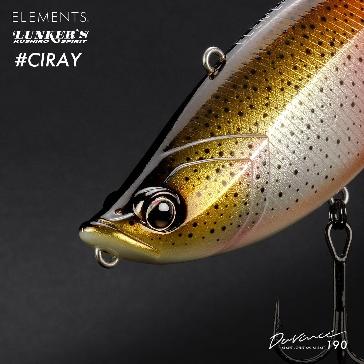 ダヴィンチ190 #CIRAY 受注生産モデルのご案内 – ELEMENTS®