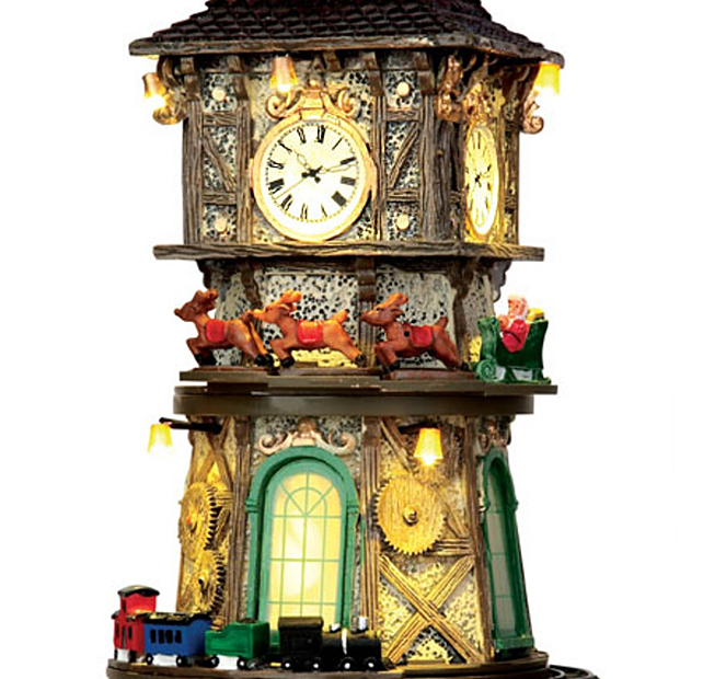 Новогодний сувенир – «Музыкальный домик с подсветкой