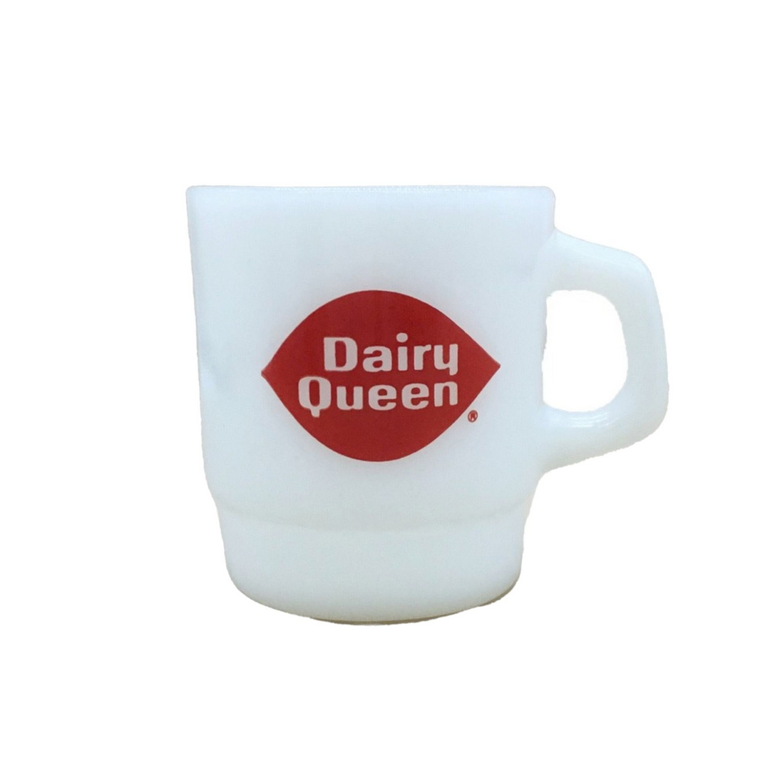 Fire King 60's Dairy Queen Advertising Mug – ELDEMIC