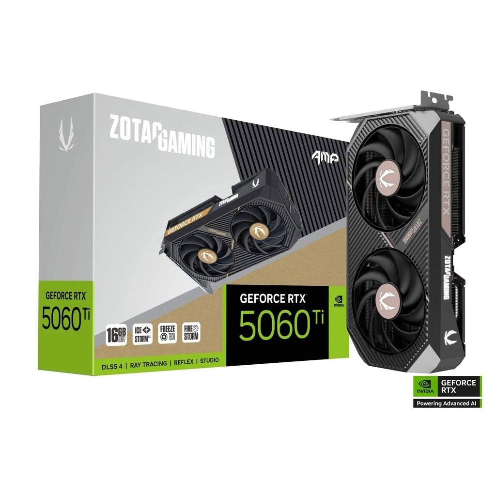 Buy ZOTAC Gaming GeForce RTX 5060 Ti AMP 16GB Nvidia Graphic Card