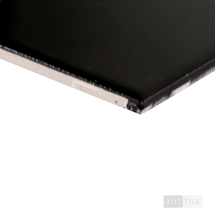 Color Wheel Classic Ceramic Tile 4-1/4X4-1/4 K111 Black - Elit Tile