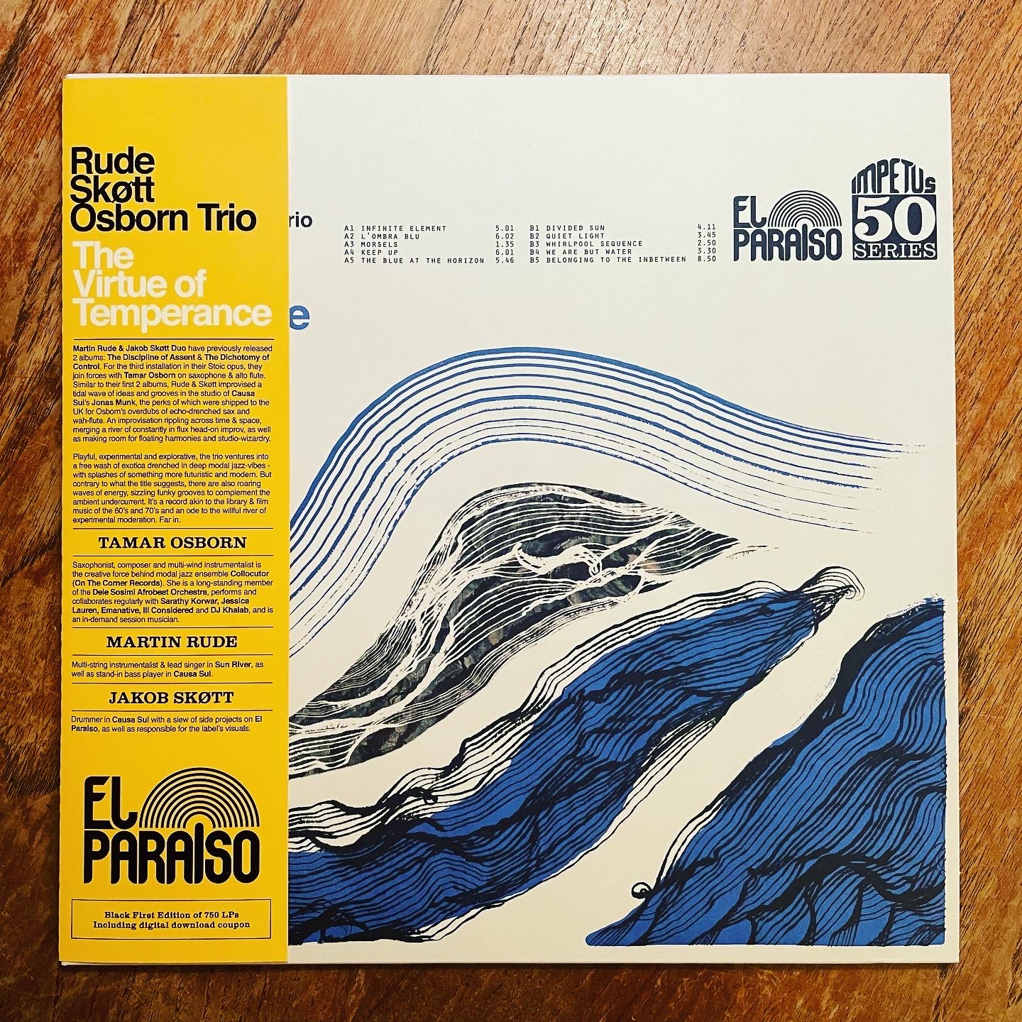 Rude Skøtt Osborn Trio: The Virtue of Temperance – El Paraiso Records