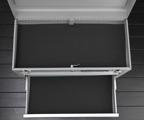 TONE 片開きツールケース（シルバー） bx230sv【エヒメマシン】