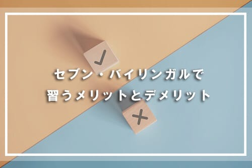 七田式 7+BILINGUAL（セブンプラスバイリンガル）の口コミと評判