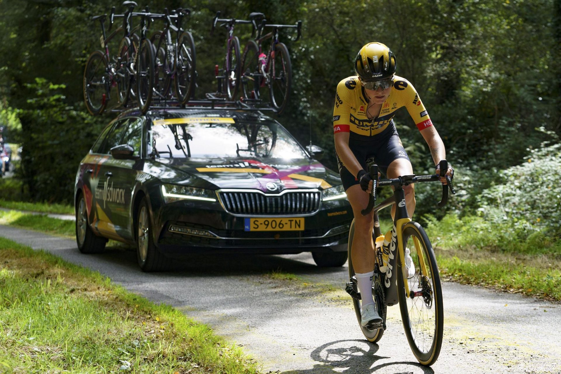 What is going on at Jumbo-Visma's  women's team?