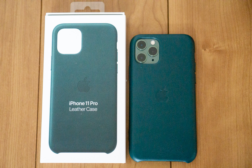 iPhone 11 Pro用「Apple純正レザーケース」レビュー。5,800円の高級