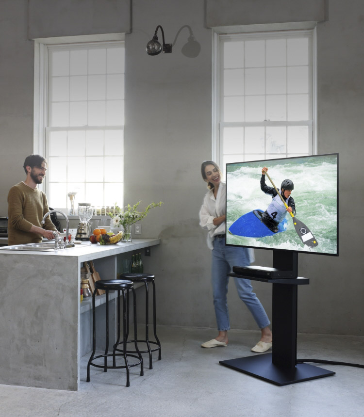 V2 CASTER Wall-side Type | WALL INTERIOR TV STAND