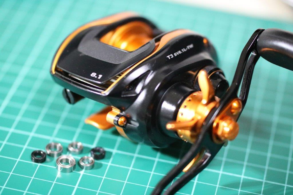 オーバーホール依頼 DAIWA T3 SV 8.1L-TW | リールカスタム・ラボ