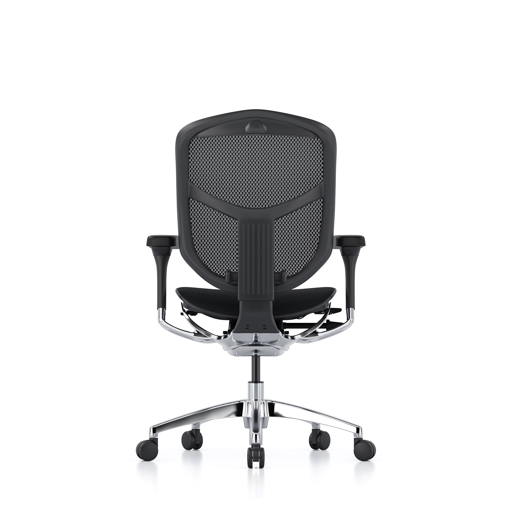 Enjoy Elite office chair | Black frame & black mesh | Ergohuman