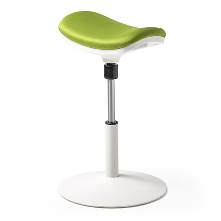 ハイスツール 座面フレキシブル可動 ガス圧高さ調整 スタンディング