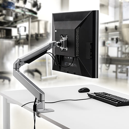 在庫限り】高耐荷重モニターアーム(ガス圧タイプ・耐荷重8kg～20kg