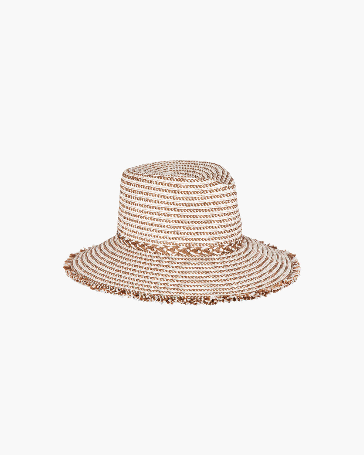 Mykonos Straw Hat | Fedora Designer Sunhat| Eric Javits