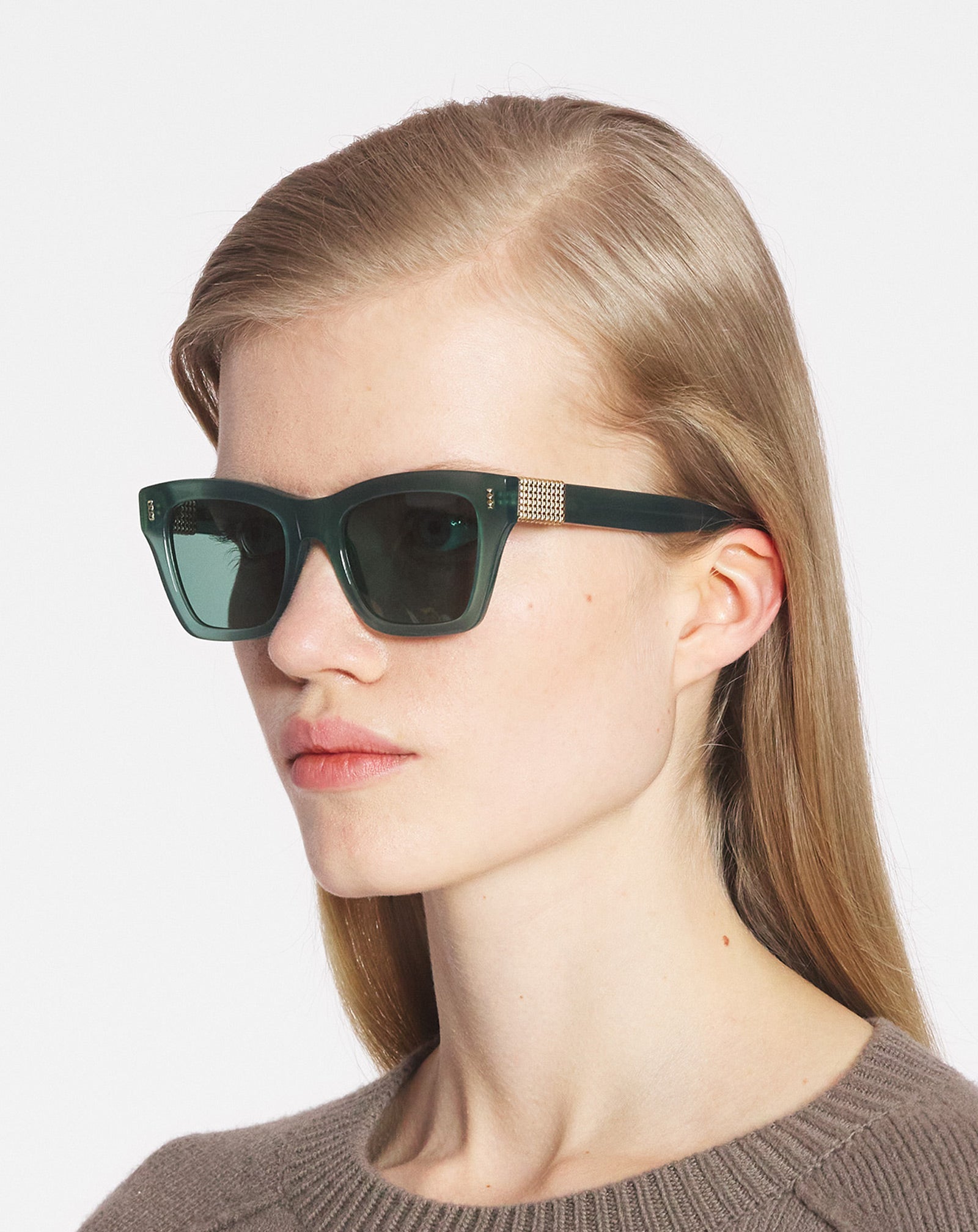 Green Concerto Sunglasses | Lanvin