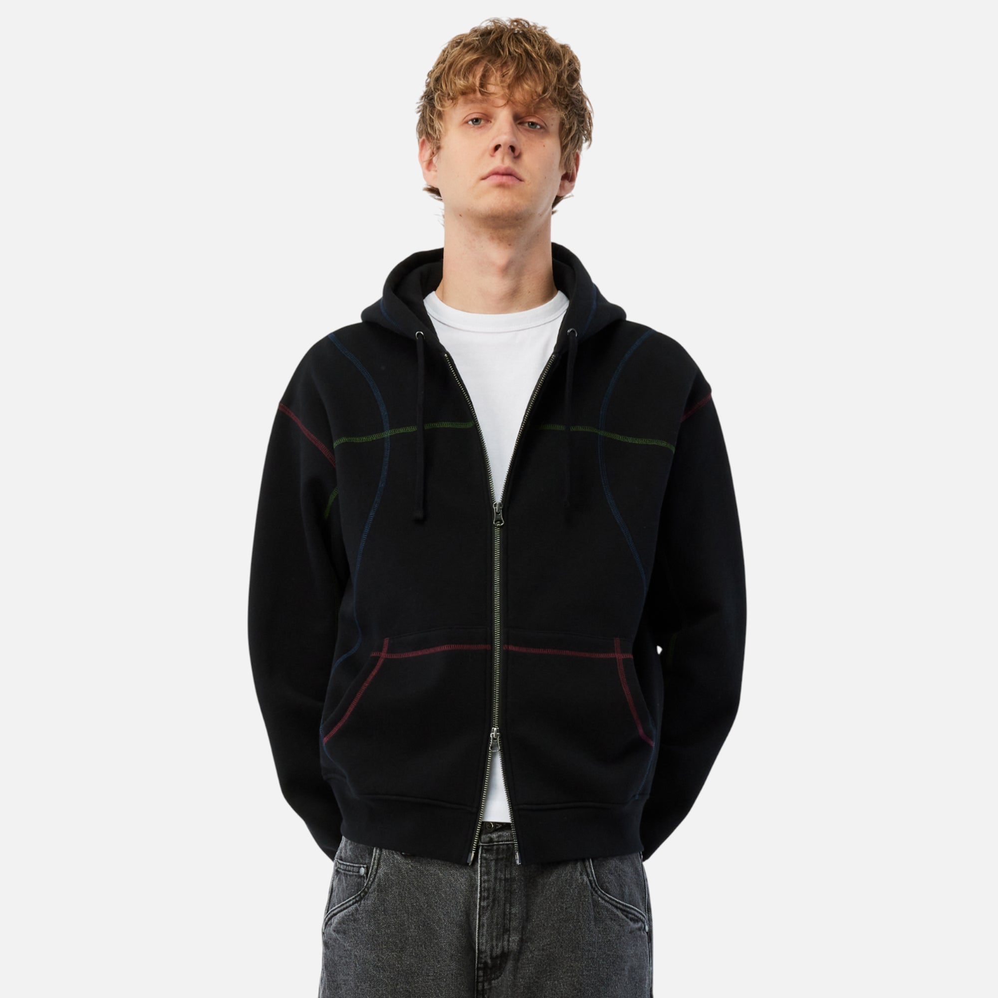 Dime Mens Court Zip Hoodie – Extra Butter