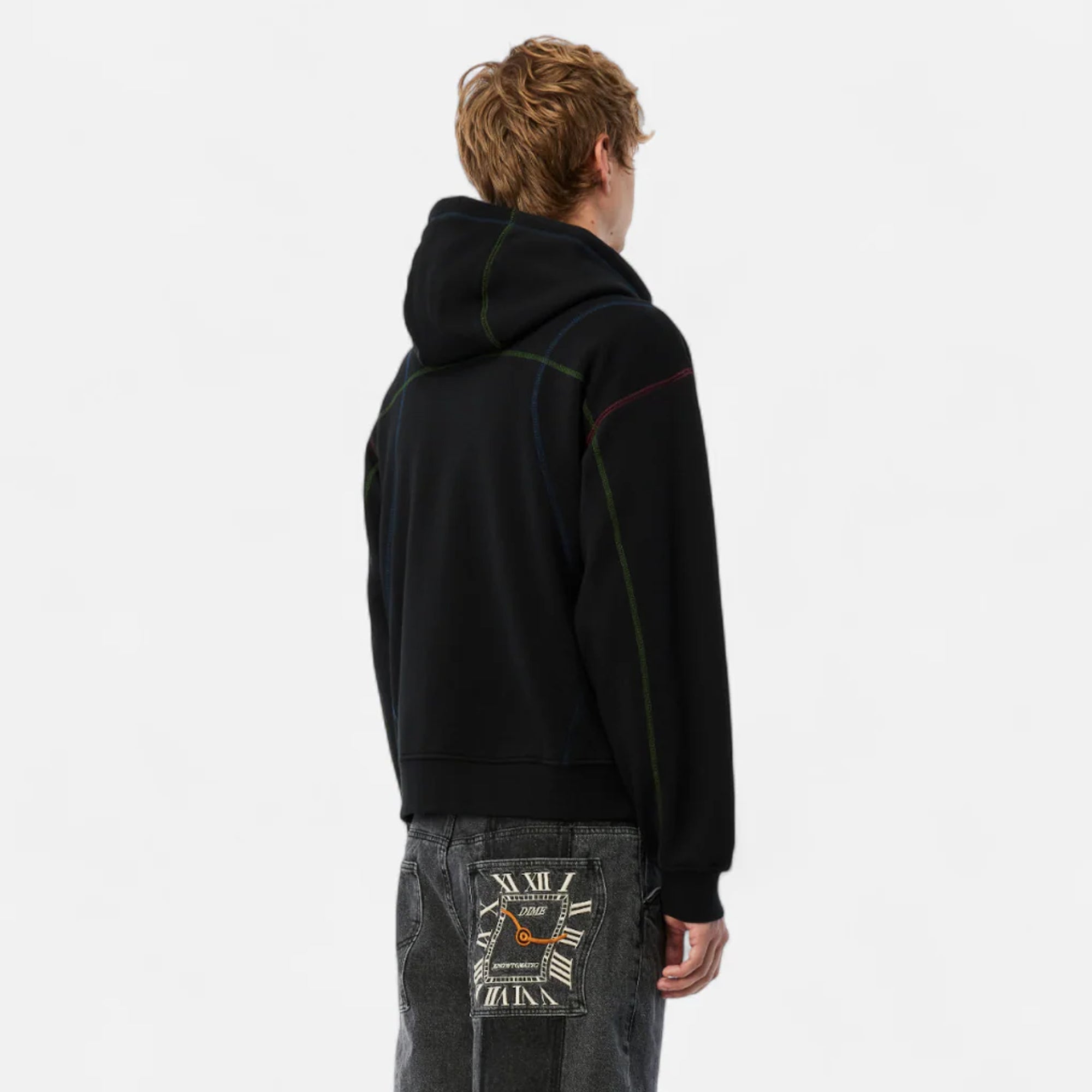 Dime Mens Court Zip Hoodie – Extra Butter