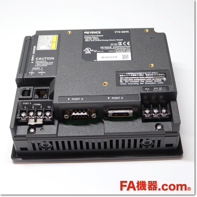 FA機器ドットコム / VT3-Q5TA タッチパネルディスプレイ 5型 QVGA TFT