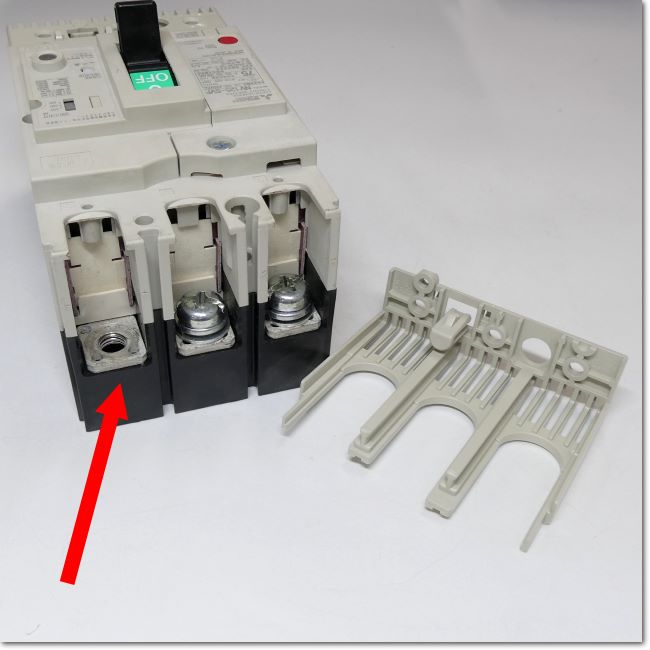 FA機器ドットコム / NV125-SVF 3P 75A 100/200/500mA 漏電遮断器 端子