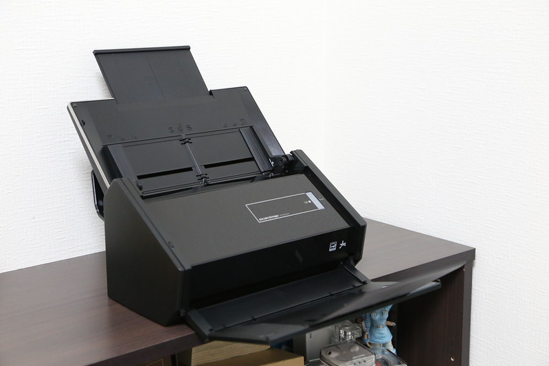 ScanSnap iX500】高速ドキュメントスキャナ、開封の儀！〜初めての
