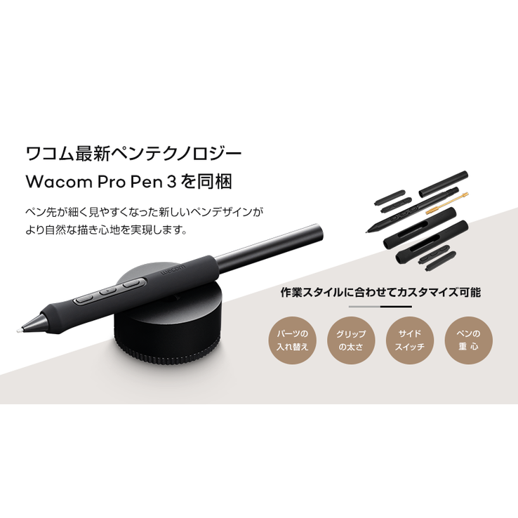 レンタル] Wacom ワコム ペンタブレット Intuos Pro small PTK470K0C