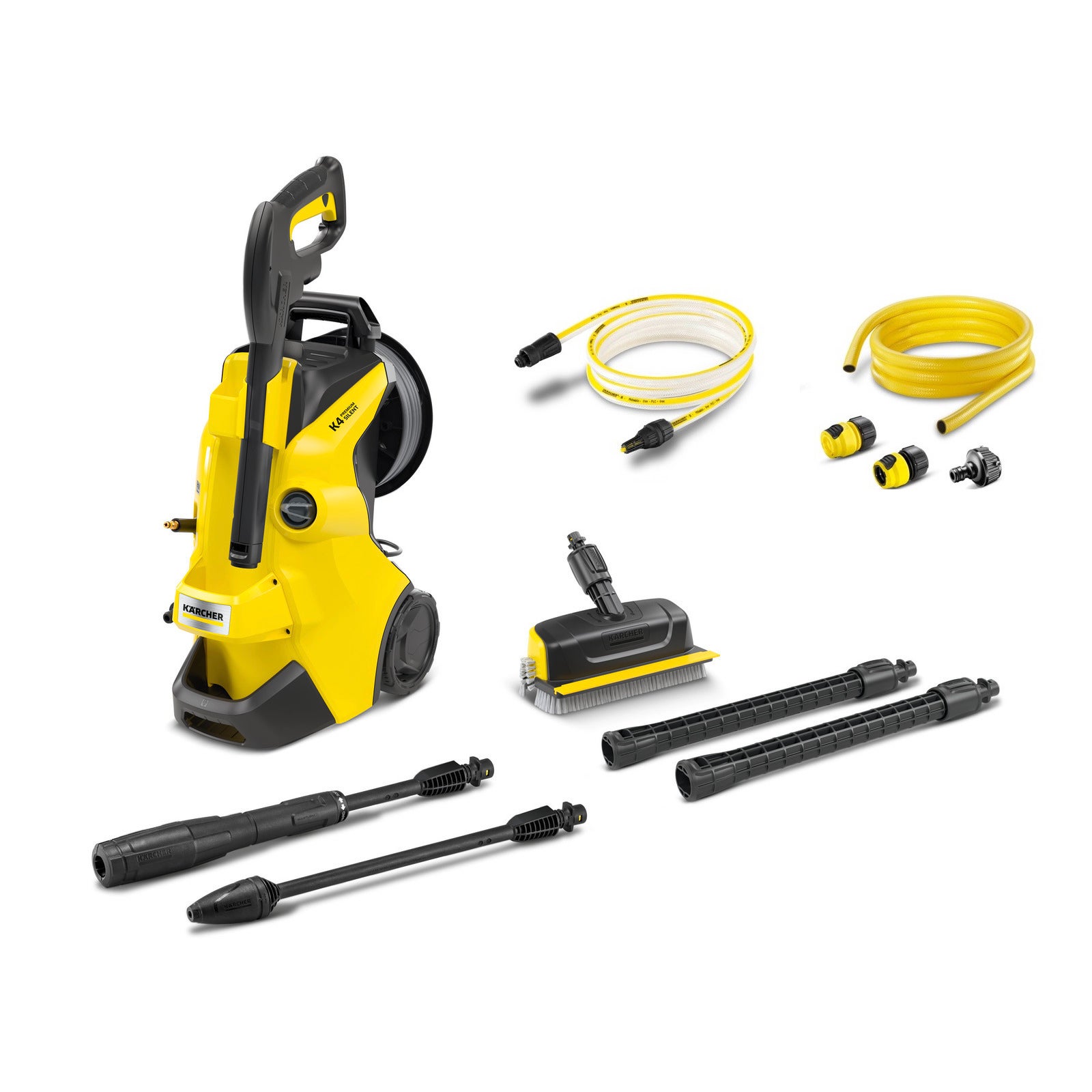 レンタル] ケルヒャー K4 プレミアムサイレント 家庭用高圧洗浄機