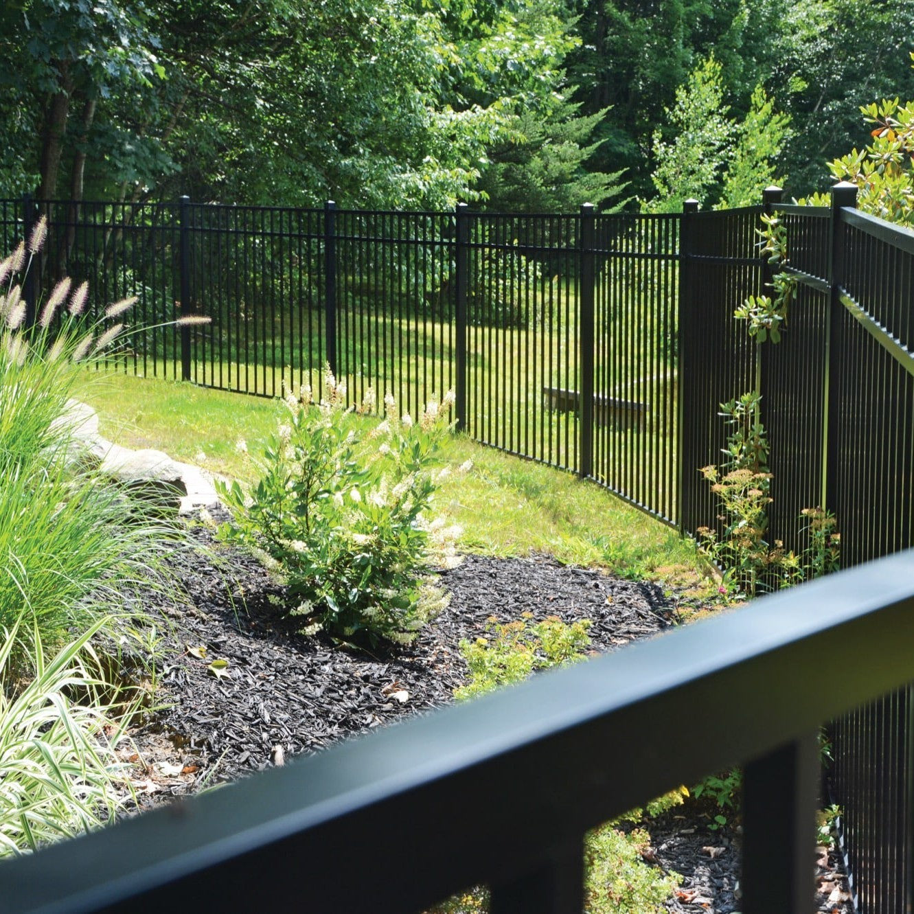 Granite Harbor Series - Fence Panel - 4½' x 6' Drop Rail (goes