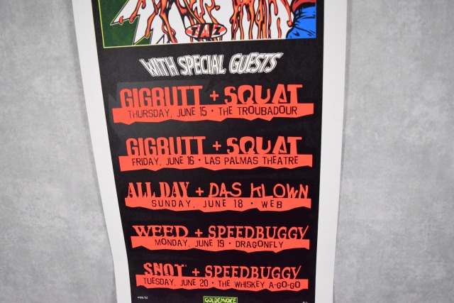 90年代 90s シルクスクリーン ポスター 音楽 ミュージック インテリア