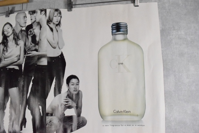 90年代 90s ポスター インテリア カルバンクライン 香水 ポスター
