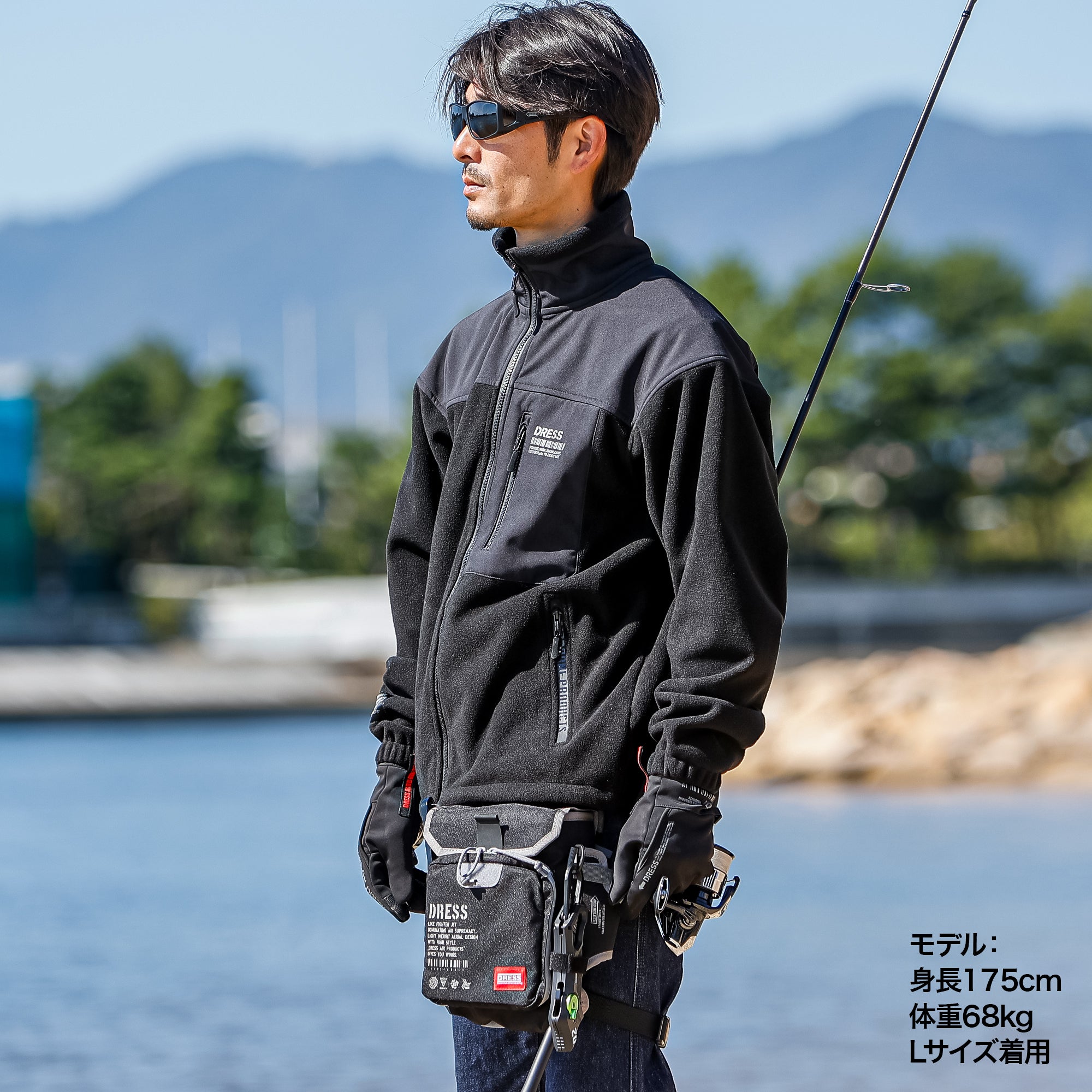 DRESS タクティカルフリースジャケット AIRBORNE