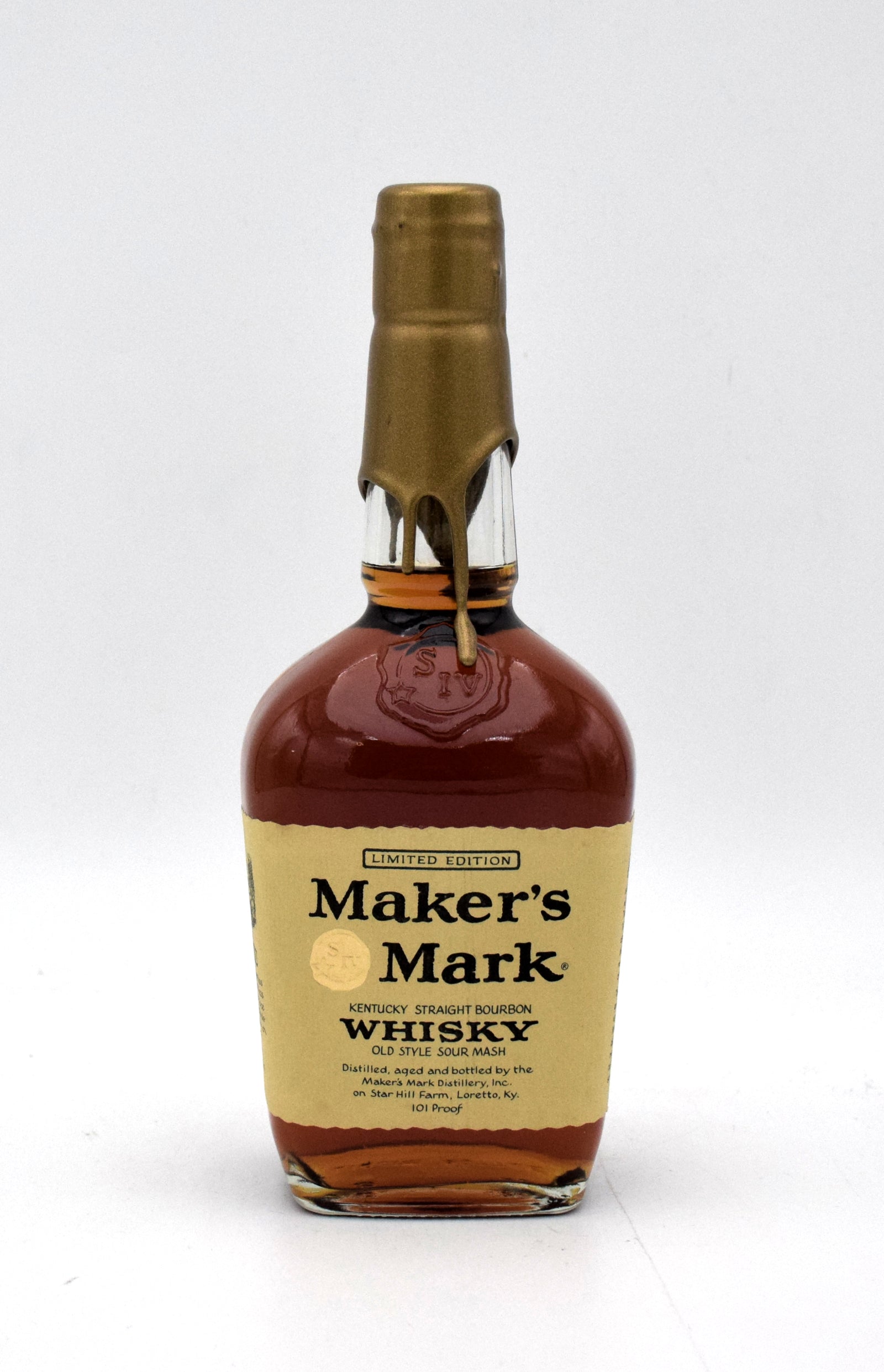 Limited Maker's Mark Bourbon (1990's Gold Wax Top) – FineLiquors