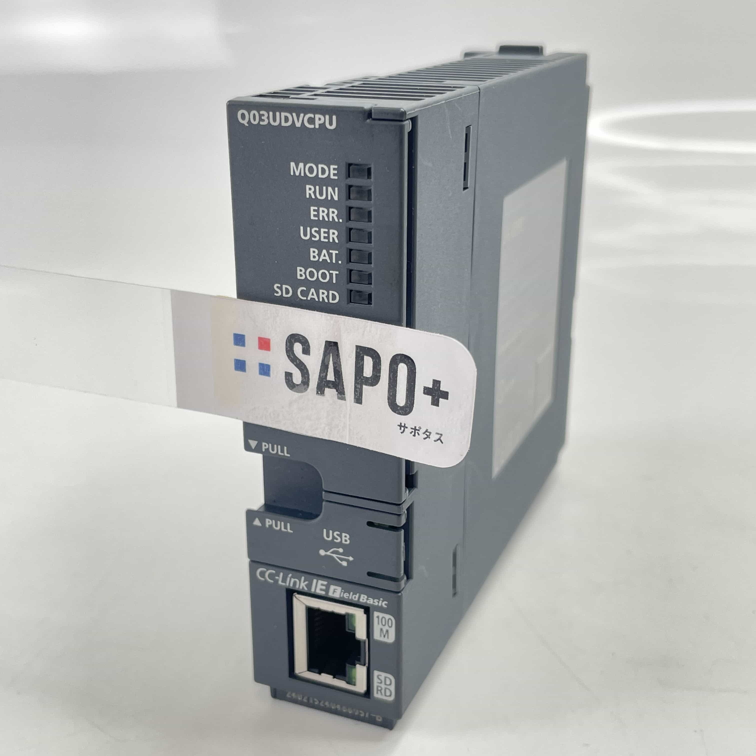 Q03UDVCPU 2022年製 MELSEC-Qシリーズ シーケンサCPU（ユニバーサル