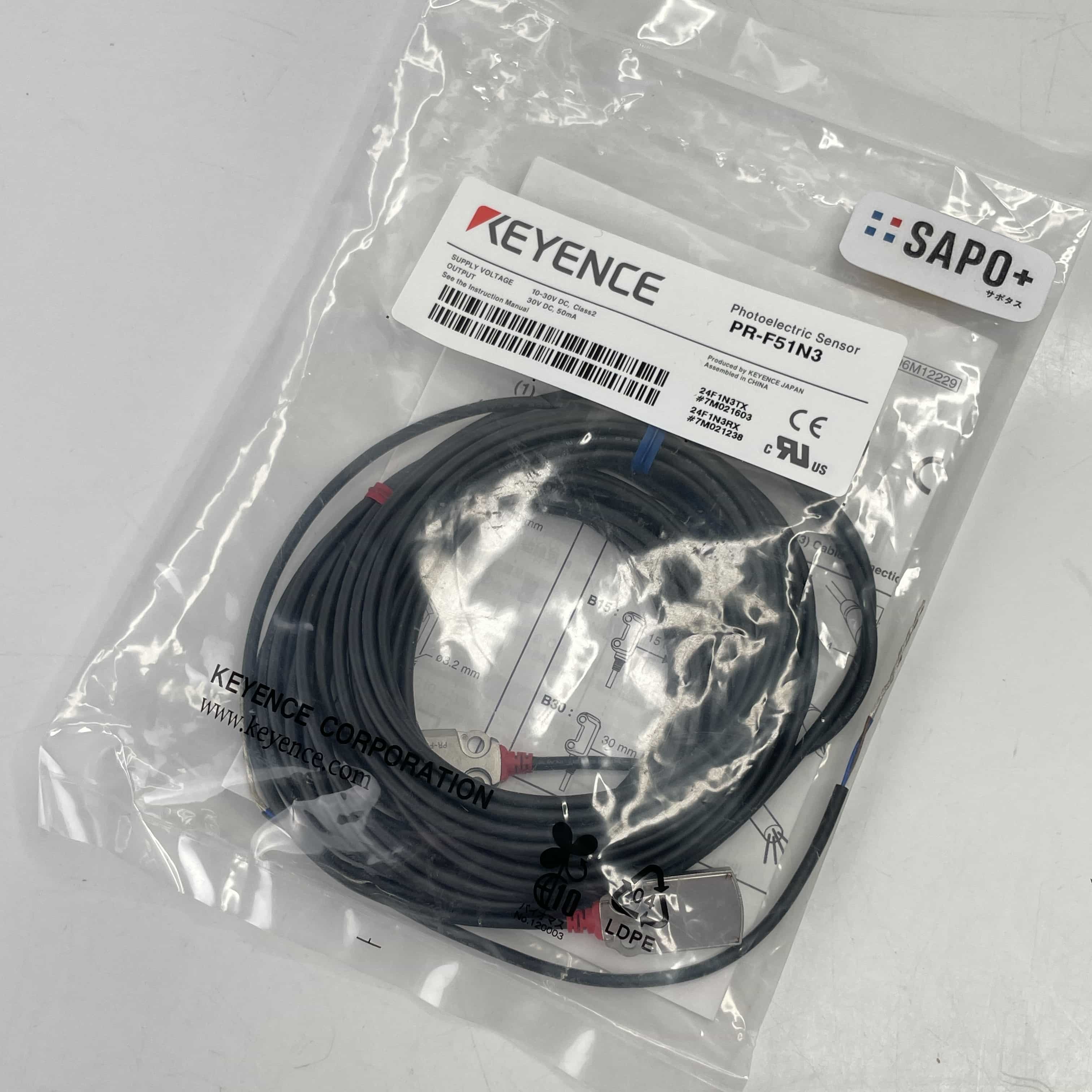 PR-F51N3 超小型アンプ内蔵型光電センサ PR-M/F シリーズ フラット