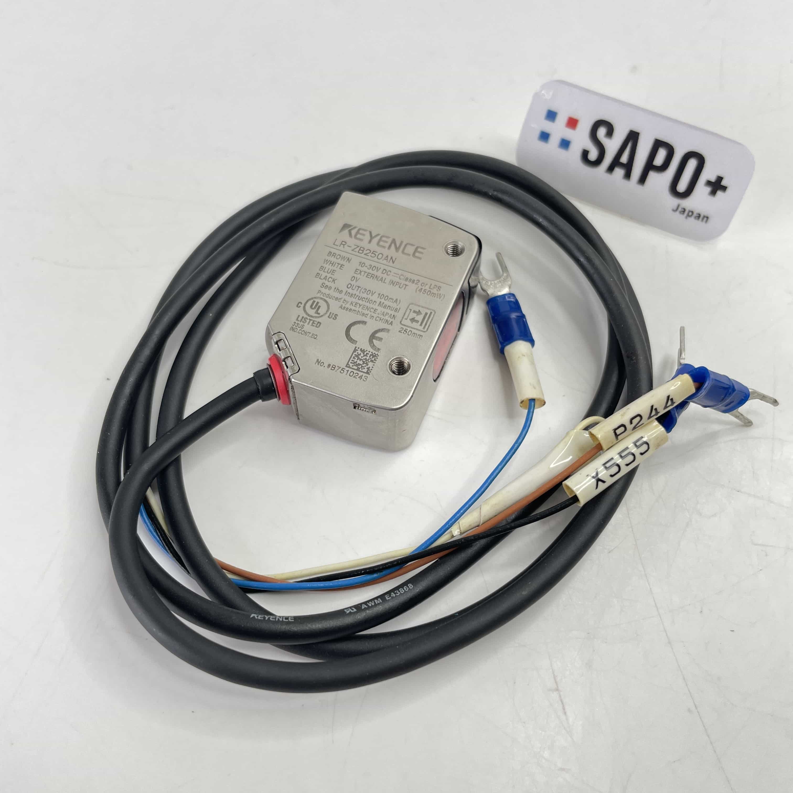 LR-ZB250AN アンプ内蔵型CMOSレーザセンサ LR-Z シリーズ 角型 反射型