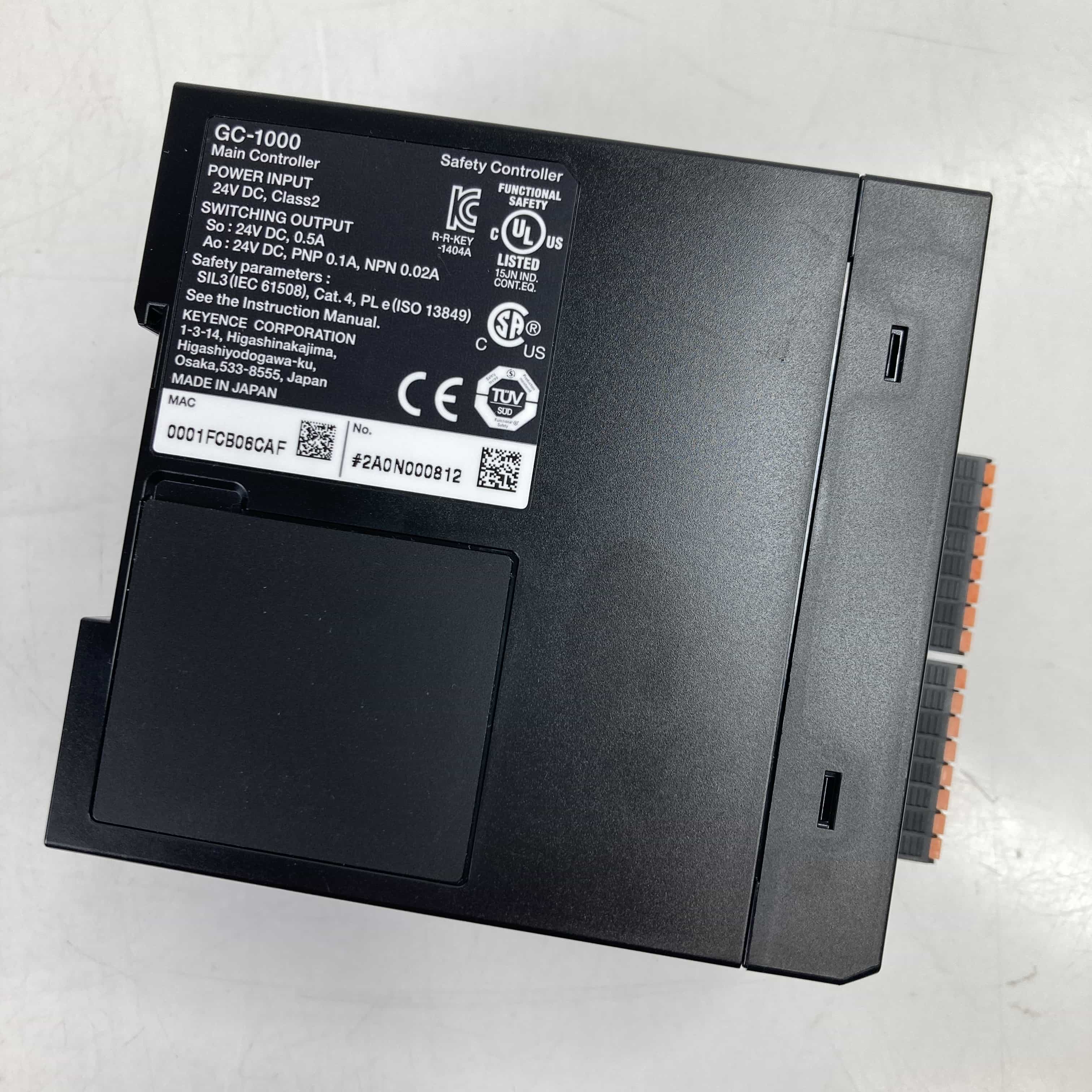 GC-1000 セーフティコントローラ GC シリーズ キーエンス | 中古FA機器