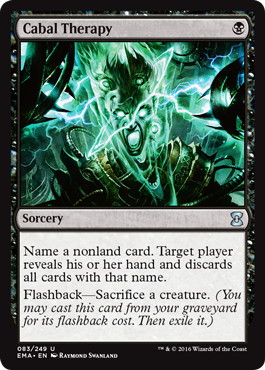 Foil】《陰謀団式療法/Cabal Therapy》[JUD] 黒U | 日本最大級 MTG通販