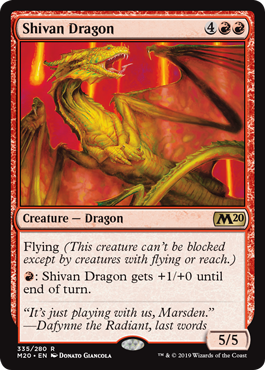 Foil】《シヴ山のドラゴン/Shivan Dragon》[7ED] 赤R | 日本最大級 MTG