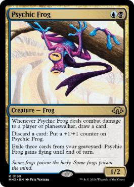 199)《超能力蛙/Psychic Frog》[MH3] 金R | 日本最大級 MTG通販サイト