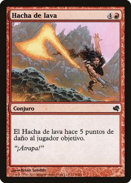 115)《溶岩の斧/Lava Axe》[Salvat2011] 赤C | 日本最大級 MTG通販