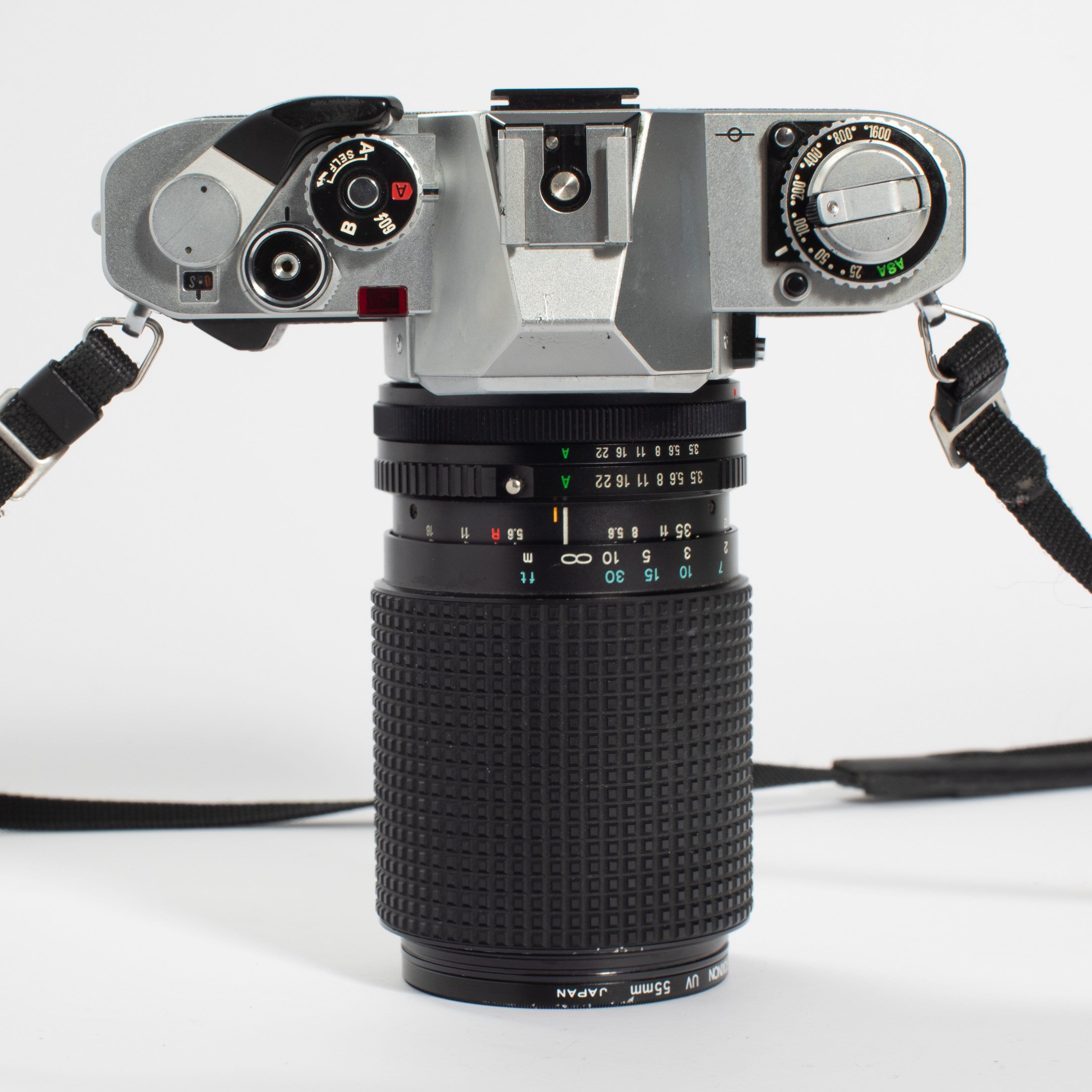 Canon AV-1 with FD 50mm f/1.8 & 35-135mm f/3.5-4.5 – Film Supply Club