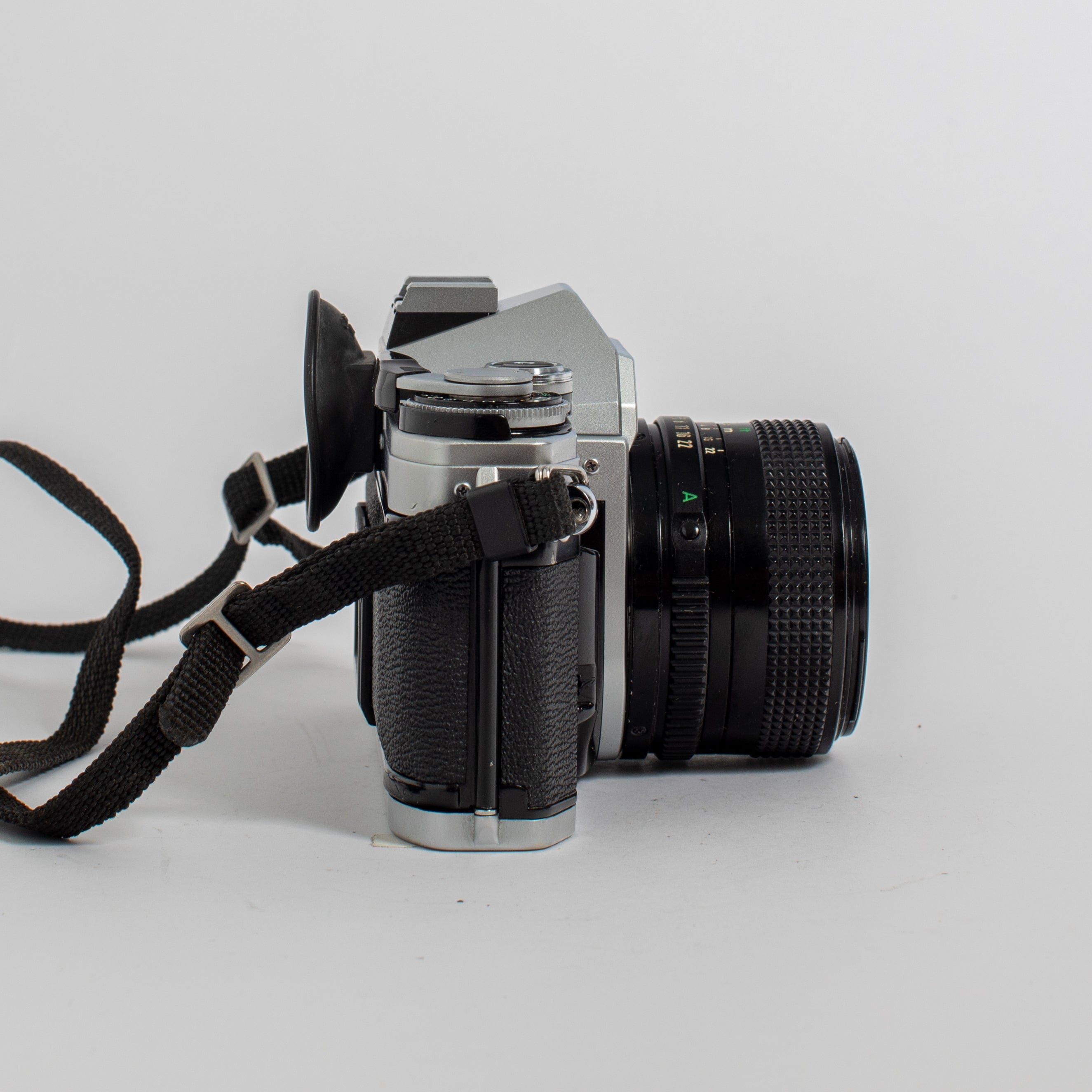 Canon AE-1 w/ FD 28mm f/2.8 lens recent CLA – Film Supply Club