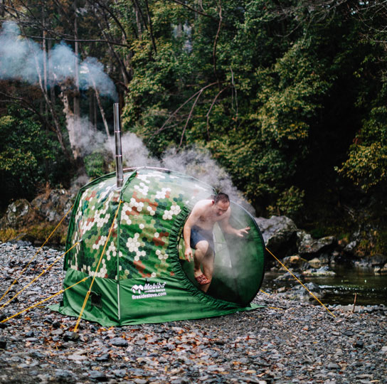 シベリアで生まれたモバイルサウナ Mobibaのお話 | ポールキャスナー
